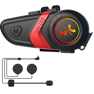 Mobilly Super LX3 Bluetooth handsfree pre prilbu, náhlavná súprava na motorku