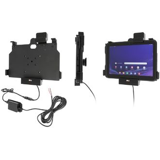 Brodit držiak pre Samsung Galaxy Tab Active 4 Pro SM-T630/SM-T636, zabezpečenie, skryté nabíjanie