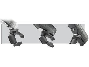 RAM Mounts Držiak na chrbticu pre Garmin s trapézovým adaptérom s 1" kolíkom, RAM-B-202-GA76U