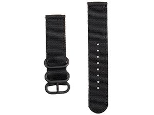 Mobilly univerzálny remienok, 22 mm, nylon, čierny