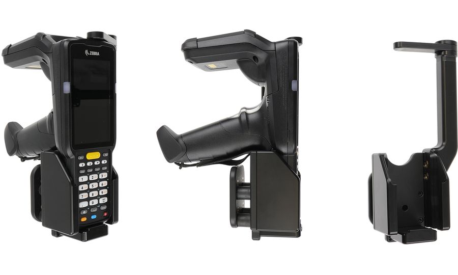 Brodit držák na Zebra MC3300R RFID, s tlumiči vibrací, bez nabíjení,