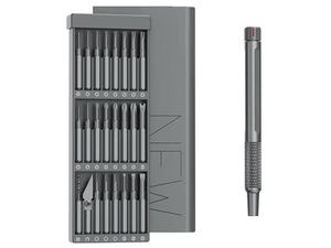ATuMan NEW X1 Precision Screwdriver Kit, sada skrutkovačov na opravu mobilných telefónov, 24 bitov