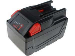 Akumulátor pre Milwaukee HD28 SG, HD28 SX, eq. M28, Wurth Master H 28-MA, 28V, 6 Ah, Li-Ion