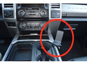Brodit ProClip pre Ford F-150 15-20, stred vpravo dole