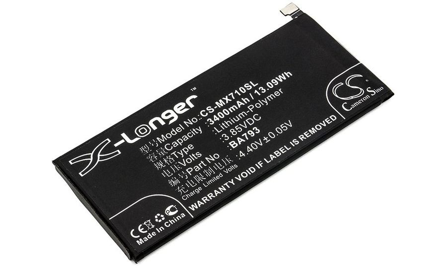 Batéria pre Meizu Pro 7 Plus, 3400 mAh, Li-Ion
