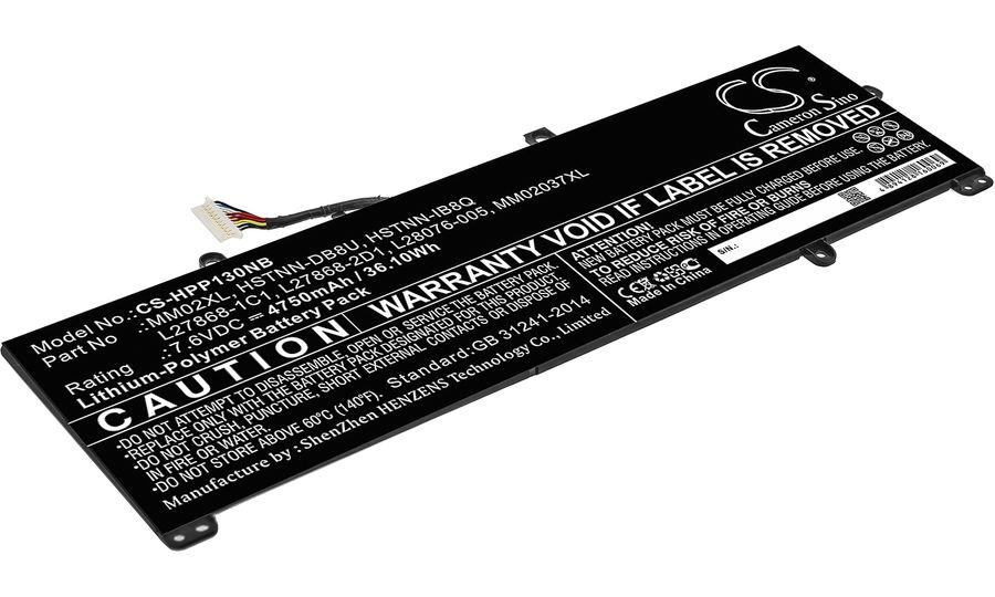 Batéria pre HP Pavilion 13, 4750 mAh, Li-Pol