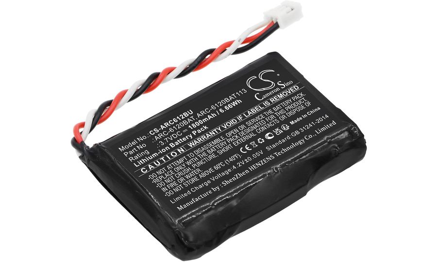 Batéria pre RAID Areca Arc-11xx(ml) / Arc-1264il/Arc12xx(ml) a ďalšie, 1800 mAh, Li-Ion