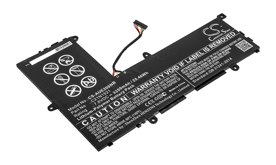 Batéria pre Asus VivoBook E200, L200, Asus Eeebook X206, 3350mAh, Li-Pol