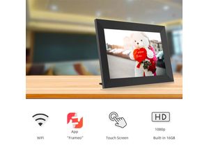 Fotorámik 10,1", WIFI, IPS displej, čierny