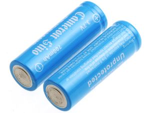 2ks dobíjacie batérie 14430, 700mAh, 3,7V