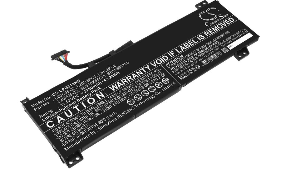 Batéria pre Lenovo Ideapad Gaming 3, 3750 mAh, Li-Pol