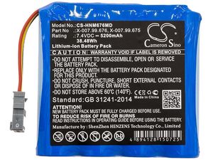 Batéria pre Heine Mpack / MPack LL, 5200 mAh, Li-Ion