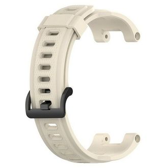 Mobilly remienok pre Amazfit T-Rex, silikónový, béžový