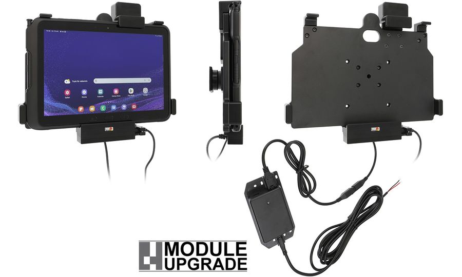 Brodit držiak pre Samsung Galaxy Tab Active 4 Pro SM-T630/SM-T636, zabezpečenie, OTG, skryté nabíjanie