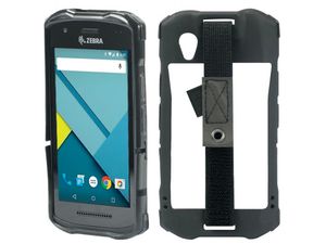 Mobilis PROTECH TPU PÚZDRO PRE TC21/26/ELASTIC HAND STRAP W/ STYLUS BLK