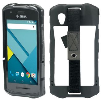 Mobilis PROTECH TPU púzdro TC 51/52/56/57/ELASTIC HAND STRAP STYLUS BLACK