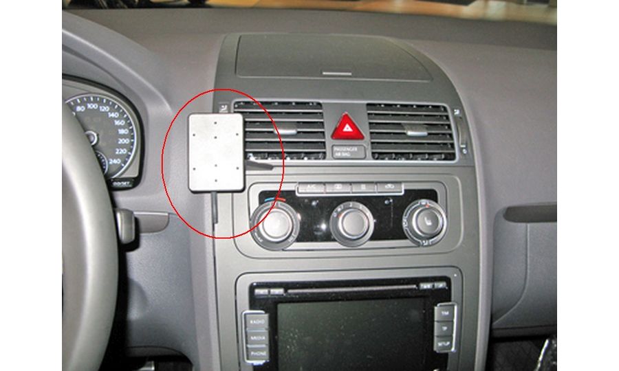 Brodit ProClip montážna konzola pre Volkswagen Touran 03-15, na stred vľavo