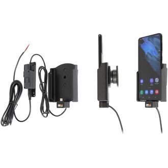 Brodit držiak do auta na Samsung Galaxy S21+ 5G, bez puzdra, so skrytým nabíjaním