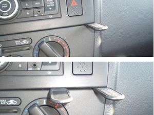 Brodit ProClip montážna konzola pre Nissan Tiida/Tiida lát 07-11, na stred vpravo