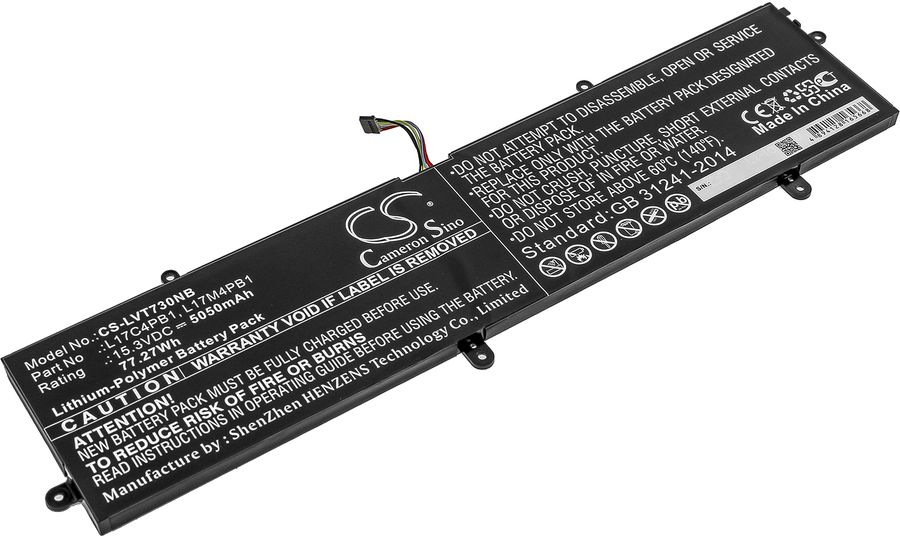 Batéria pre Lenovo Ideapad 720s-15, 5050 mAh, Li-Pol