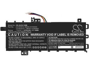 Batéria pre Asus VivoBook 14, 15, S14, S415, S512, 4100mAh, Li-Pol