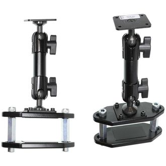 Montážny podstavec s guľovými čapmi, výška 172 mm, pre uchytenie na profil 5-130mm a šírkou max 97mm