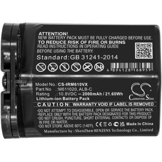 Batéria pre iRobot Braava Jet M6 , 2000 mAh, Li-Ion
