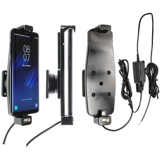 Brodit držiak do auta na Samsung Galaxy S10/S9/S8 so skrytým nabíjaním, s pružinou