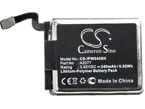 Batéria pre hodinky Watch Series 5 40mm, kapacita 240 mAh, Li-pol