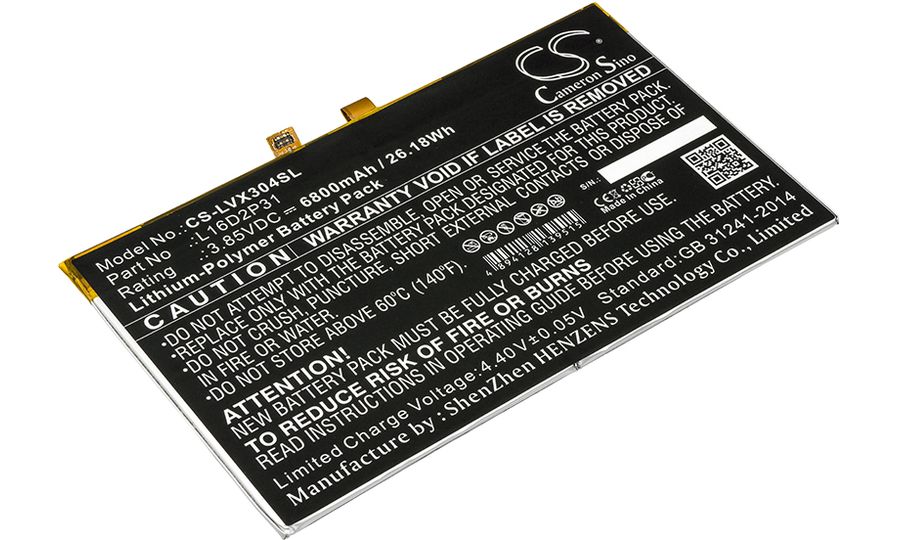 Batéria pre Lenovo TB-304, Lenovo Tab 4 10, 6800mAh