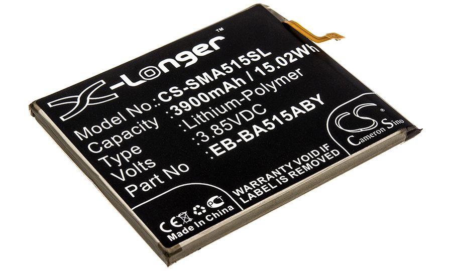 Batéria pre Samsung Galaxy A51 2019, Samsung Sm-A515f/dsm (ekv. Samsung EB-BA515ABE), 3900 mAh
