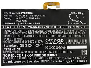 Batéria pre Lenovo Yoga Book YB1, 8500 mAh