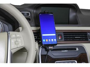Brodit držiak do auta na Samsung Galaxy S9+ a S8+ a iné, s pružinou, s nabíjaním z cig. zapaľovača