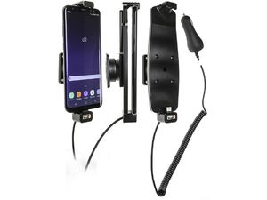 Brodit držiak do auta na Samsung Galaxy S9+ a S8+ a iné, s pružinou, s nabíjaním z cig. zapaľovača