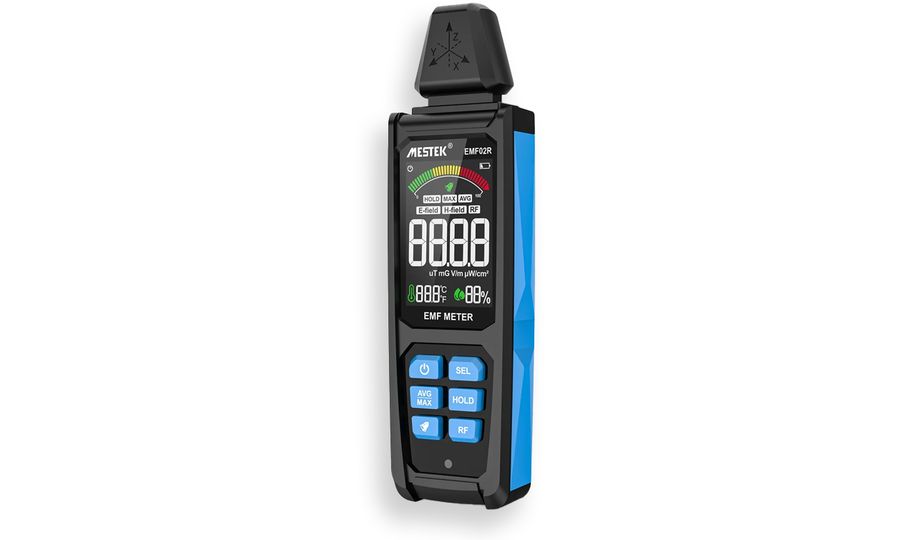 Profesionálny detektor elektromagnetického poľa Mestek EMF02R