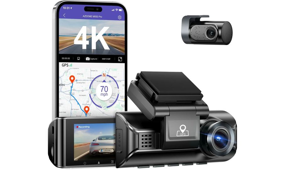 Súprava zadnej kamery AZDOME M550 Pro 4K Dash Cam