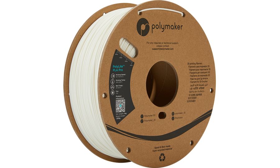 Polymaker PolyLite PLA PRO White