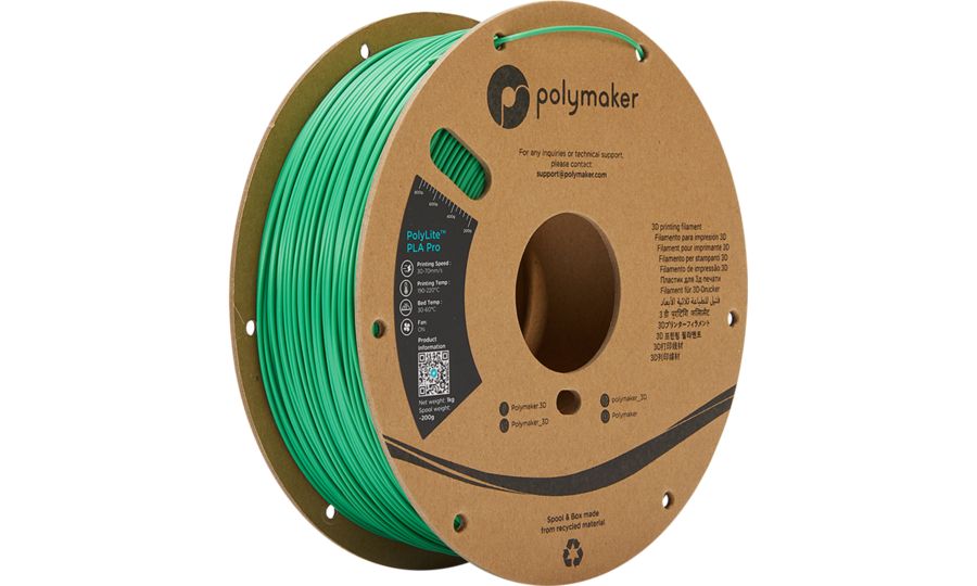 Polymaker PolyLite PLA PRO Green