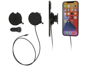 Brodit Magsafe držiak pre iPhone 16/15/14/13/12/Mini/Pro/Plus/Max, s nabíjaním z CL/USB-C