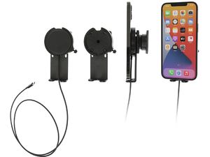 Brodit Magsafe držiak pre iPhone 16/15/14/13/12/Mini/Pro/Plus/Max, s podporou, s nabíjaním cez USB-C