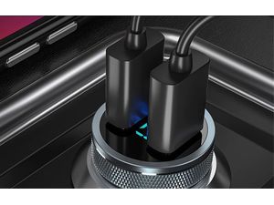 Mobilly Nabíjačka do auta, 1xUSB-A+1xUSB-C, 36W, QuickCharge 3.0, PowerDelivery