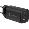 Cestovná rýchlonabíjačka Tactical FlashBang GaN 65 W, čierna