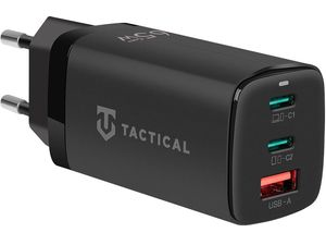 Cestovná rýchlonabíjačka Tactical FlashBang GaN 65 W, čierna