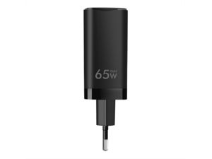 Cestovná rýchlonabíjačka Tactical FlashBang GaN 65 W, čierna