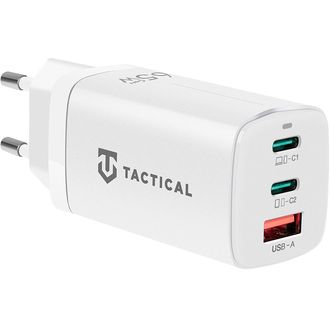 Cestovná rýchlonabíjačka Tactical FlashBang GaN 65 W, biela