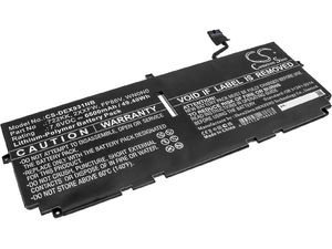 Batéria pre Dell XPS 13 9300,9380, 9310, 6500mAh, Li-Pol