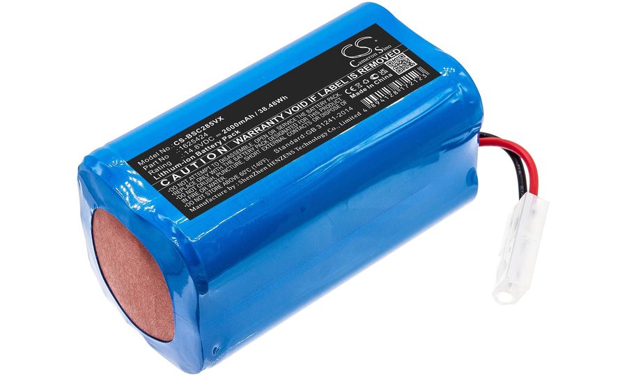 Batéria pre robotický vysávač Bissell Cleanview Connect, suchý robotický vysávač a ďalšie, 2600 mAh, Li-Ion