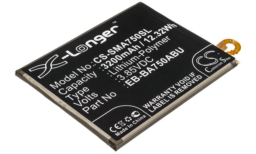 Batérie pre Samsung Galaxy A10, M10 (ekv. EB-BA750ABU), 3200mAh