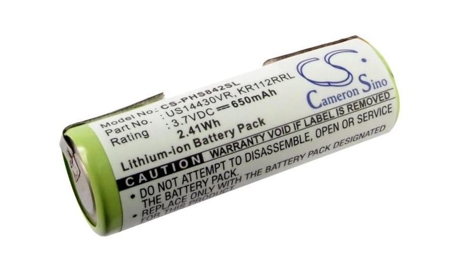 Batérie pre Philips HS8420, (ekv. Philips KR112RRL), 650 mAh