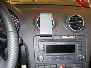 Brodit ProClip montážna konzola pre Audi A3 07-12/Audi S3 07-13, na stred